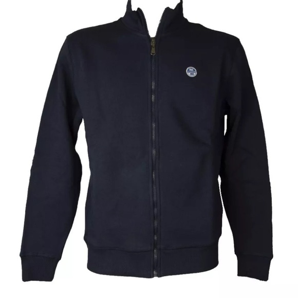 NORTH SAILS coastal nautical zip casual classic  sailor jacket logo spring $180 - Picture 1 of 6